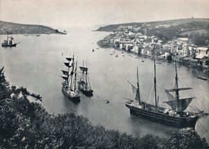 Fowey - Vjezd do přístavu, 1895 od Unbekannt