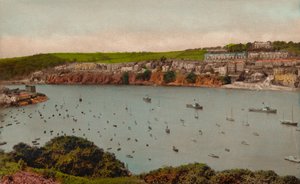 Fowey z Polruanu, kolem roku 1930 od Unbekannt