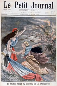 Francie asistuje na Martiniku, 1902 od Unbekannt