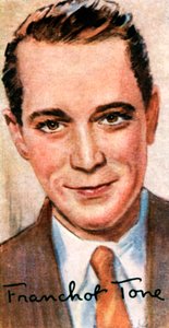 Franchot Tone, 1905-1968, americký herec, 20. století od Unbekannt