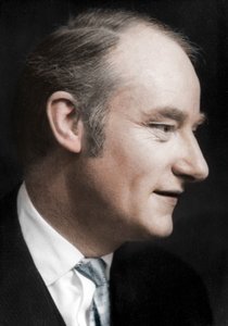 Francis Harry Compton Crick, britský mikrobiolog, c1962 od Unbekannt