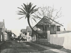 Francis Street, St Augustine, USA, 1895. od Unbekannt