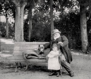 Francisque Sarcey , francouzský novinář a dramatik, 1895 od Unbekannt