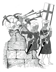 Bratrstvo lučištníků, 15. století, 1870 od Unbekannt