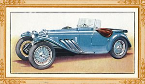Frazer Nash Shelsey dvoumístný, c1936 od Unbekannt