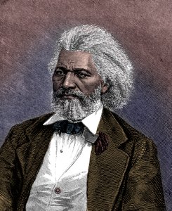 Frederick Douglass 1817-1895, americký diplomat, abolicionista a spisovatel, 1875 od Unbekannt