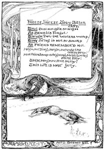 Zmraz, mrzni, ty hořké nebe, 1895 od Unbekannt