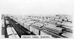 Nákladní loděnice, Winnipeg, Manitoba, Kanada, 20. léta 20. století od Unbekannt
