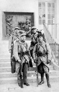 Francouzští cizinečtí legionáři, Alžírsko, c1910 od Unbekannt