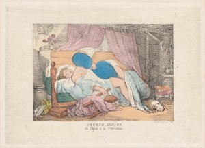 Francouzský luxus, nebo Repos a la Francaise, 1800-20., 1800-20. od Unbekannt