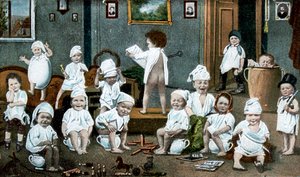 Francouzská pohlednice, c1900 od Unbekannt