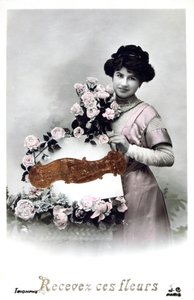 Francouzská pohlednice, c1900 od Unbekannt
