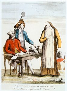 Francouzská revoluce 1789: antiklerikalismus od Unbekannt
