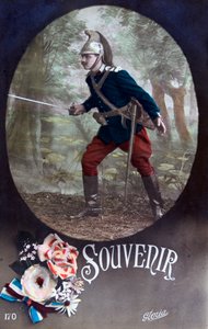 Francouzská pohlednice z první světové války, 1914-1918 od Unbekannt