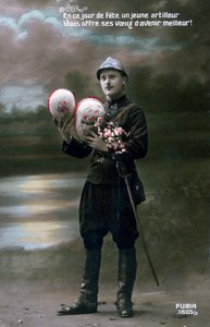 Francouzská pohlednice z první světové války, 1914-1918 od Unbekannt