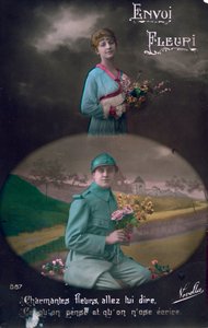 Francouzská pohlednice z první světové války, 1914-1918 od Unbekannt