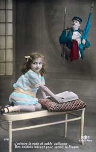 Francouzská pohlednice z první světové války, 1914-1918 od Unbekannt