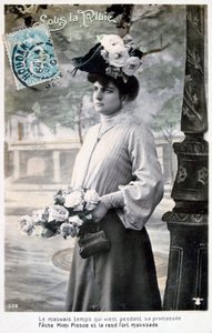 Francouzská pohlednice, c1900 od Unbekannt