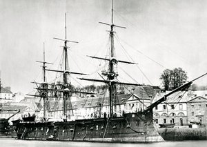 Francouzská válečná loď, lOcean, 1868 od Unbekannt