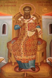 Freska v Saint Gregory Palamas Řecký ortodoxní kostel Thessalonique Grece od Unbekannt