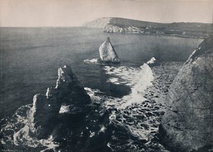 Freshwater Bay - Showing The Arched Rock., 1895 od Unbekannt