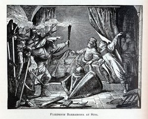 Friedrich Barbarossa v Susa, 1882 od Unbekannt