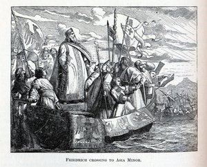 Friedrich přechod do Malé Asie, 1882 od Unbekannt