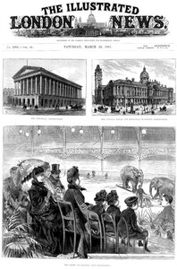 Titulní strana The Illustrated London News, 1887 od Unbekannt