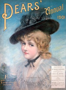 Přední strana obálky Pears Annual, 1901 od Unbekannt