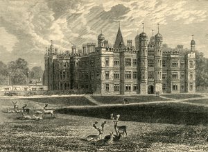 Před Burghley House, 1898. od Unbekannt