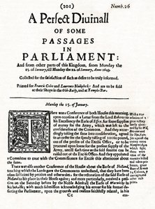 Přední strana A Perfect Diurnall of Some Passages in Parliament, 1643 1905 od Unbekannt
