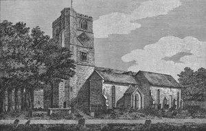 Fulham Church v roce 1812 1911 od Unbekannt
