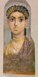 Pohřební portrét mladé dívky, c. AD 25-37. od Unbekannt