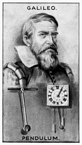 Galileo Galilei, italský fyzik, astronom a filozof, c1924 od Unbekannt
