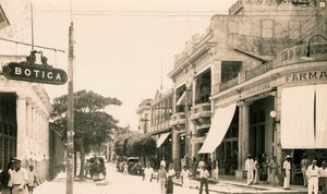 Garcia Street, Guantánamo, Kuba, c1900 od Unbekannt