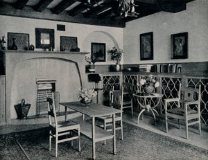 Zahradní koutek, c1907 od Unbekannt