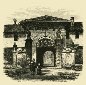 Brána Certosa, Pavia, 1890. od Unbekannt