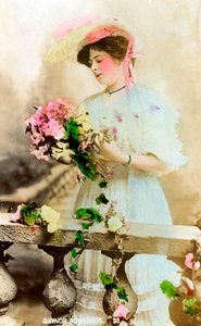 Gaynor Rowlands 1883-1906, anglická herečka, začátek 20. století od Unbekannt