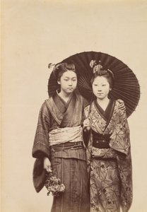 [Geisha Girls], ca. 1880. od Unbekannt