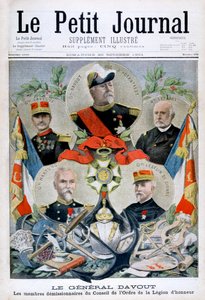 Generál Davout a členové Rady Čestné legie, 1901 od Unbekannt