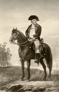 Generál Israel Putnam, ukazující uniformu kontinentálního vojáka, c1770, 1937. od Unbekannt
