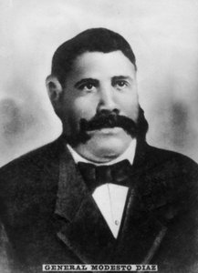 Generál Modesto Diaz 1826-1892, generálmajor Kubánské osvobozenecké armády, c1910 od Unbekannt