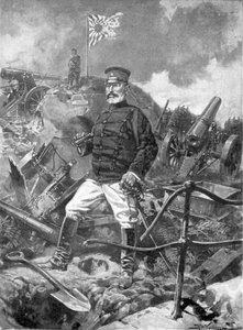 Generál Nogi, japonský velitel, rusko-japonská válka, 1904-5 od Unbekannt