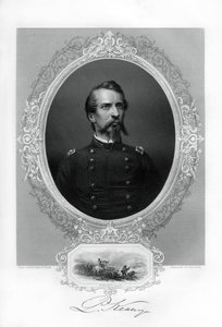 Generál Philip Kearny, důstojník americké armády, 1862-1867 od Unbekannt