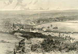 Celkový pohled na Douglas, 1898. od Unbekannt