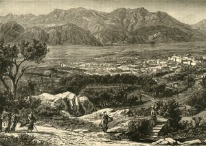 Celkový pohled na Spartu, restaurováno, 1890. od Unbekannt