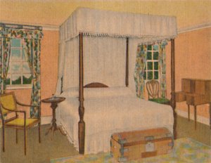 Ložnice generála Washingtona, 1946 od Unbekannt