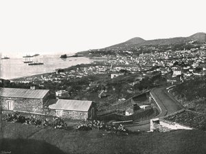 Celkový pohled na Funchal, Madeira, Portugalsko, 1895. od Unbekannt