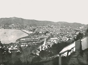 Celkový pohled na město, Wellington, Nový Zéland, 1895. od Unbekannt