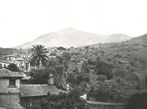 Celkový pohled znázorňující Peak, Tenerife, Kanárské ostrovy, Španělsko, 1895. od Unbekannt